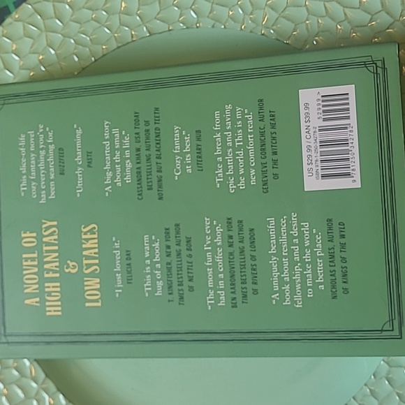 Hardcover Green Legends & Lattes Book by Travis Baldree - Picture 3 of 10